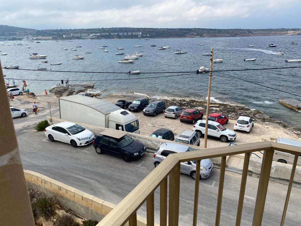 Sea Front Apartment At Mellieha Bay, Malta! Exterior photo