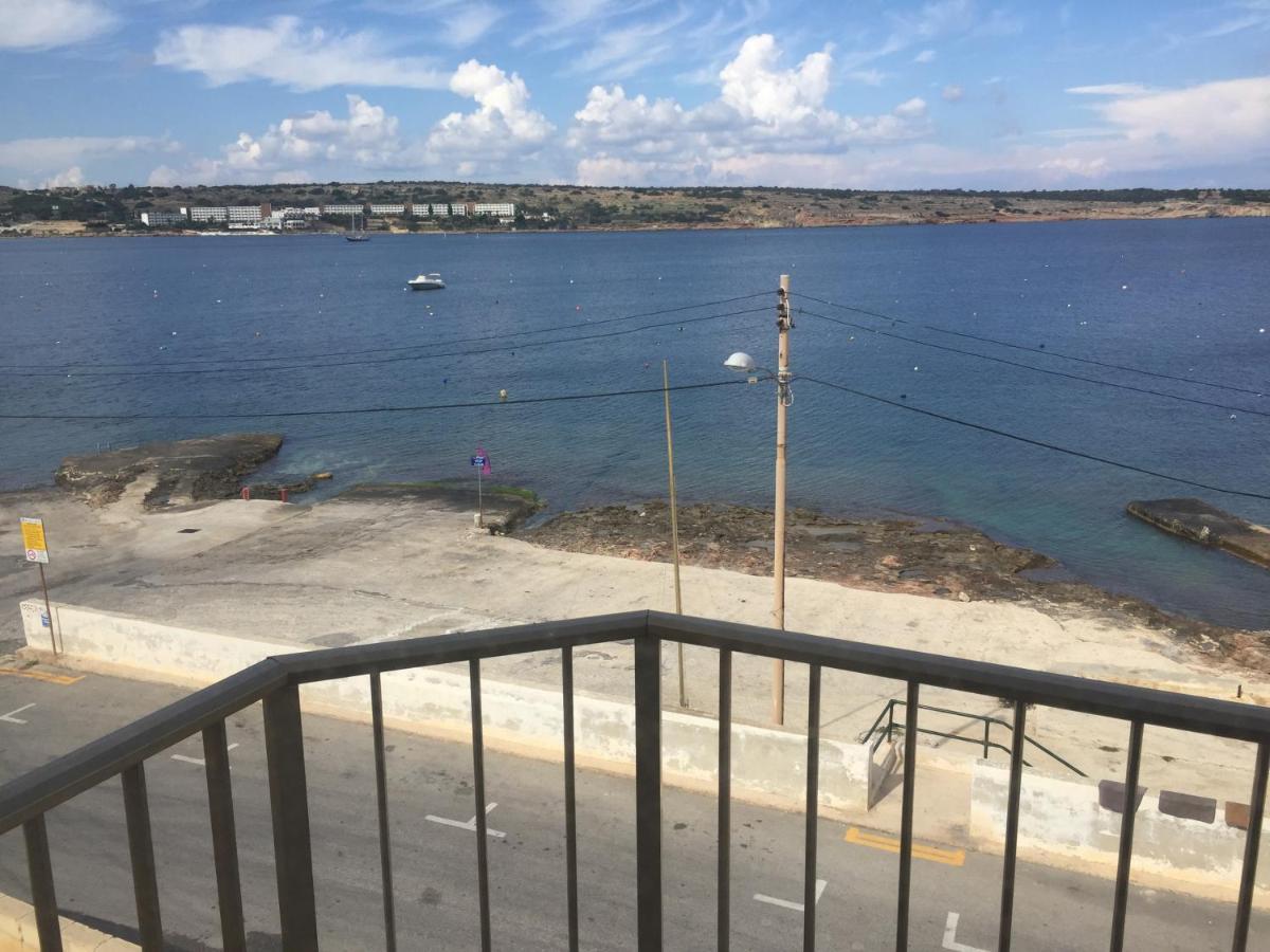 Sea Front Apartment At Mellieha Bay, Malta! Exterior photo